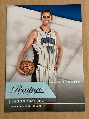 2015-16 Prestige Light Blue Parallel Jason Smith #83. SP Magic Pelicans - Image 1 of 2