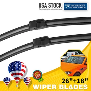 All-Season Front Wiper Blade Protection for BMW 528i 528i xDrive & 535d 26"&18" - Picture 1 of 15