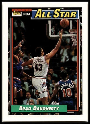 Brad Daugherty #116 1992 Topps ALL STARS Cavaliers B0126A - Imagem 1 de 2