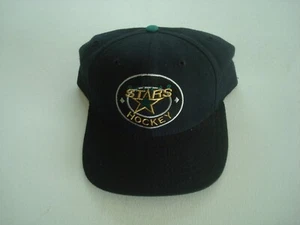 DALLAS STARS NEW ERA 90S SCRIPT FITTED SIZE 7 1/4 GOLF HAT CAP VINTAGE K2 - Picture 1 of 5