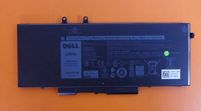 NUEVA batería para computadora portátil Dell Latitude 5400 5500 Precision 3540 4 celdas 68 Wh 4 GVMP Foto 1 de 3