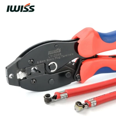 Crimping Pliers for Spark Plug Stripping Tool LY-2048 Spark Plug Wire Crimper - Image 1 of 4