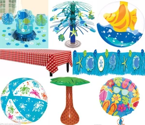 All Kinds Party Supplies ~ TableCover & Decorations Inflatable Palm Tree & Balls - Picture 1 of 21