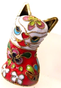 CHAT EMAIL ROUGE CAT 5 cm de HAUTEUR - Imagen 1 de 3