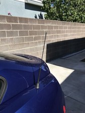 16" Antenna Mast Black Power Rod Radio AM/FM for BMW Z4 Z 4 2003-2017 Brand New