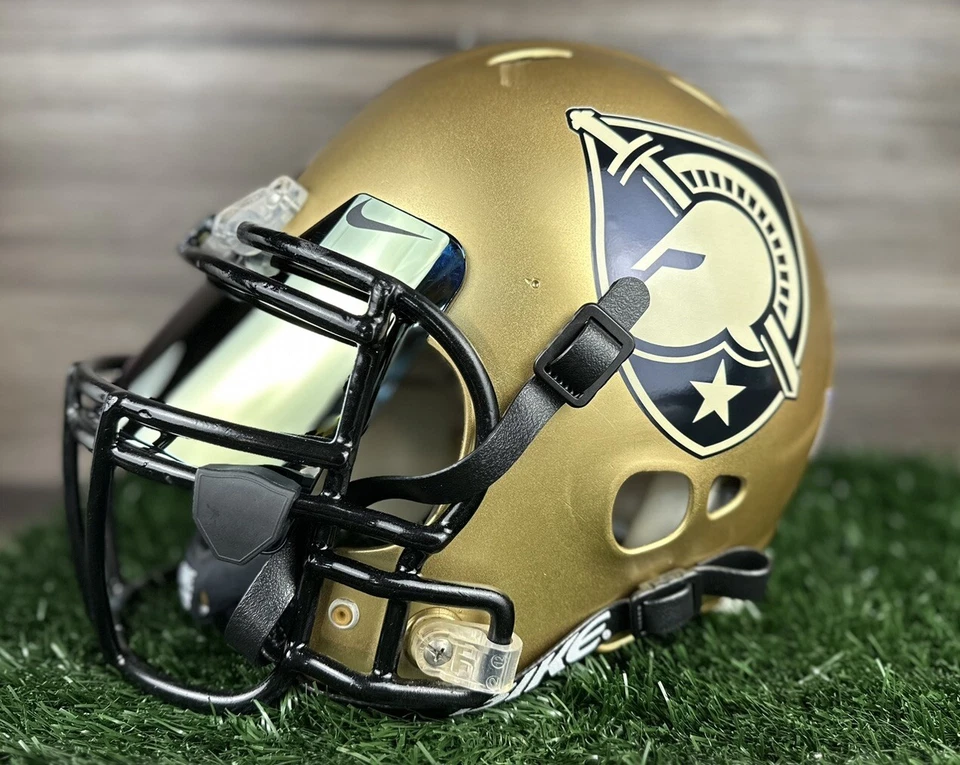 ARMY BLACK KNIGHTS NCAA Riddell  Full Size Football Helmet - Image 1 of 4