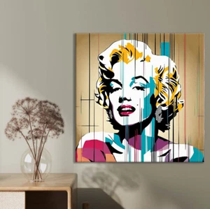 Marilyn Monroe Graffiti Limited Edition High Quality Home Decor Australian Made - Picture 1 of 3