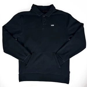 Vans Not Preppy Polo Sweatshirt “Off The Wall” Men’s Medium Skater Surfer Rare - Picture 1 of 16
