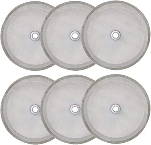 6 Pieces French Press Filters Screen, 4 Inch Stainless Steel Mesh Screen and Rep - Picture 1 of 12