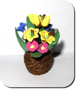 Miniatur Blumentopf, NEU - Bild 1 von 2