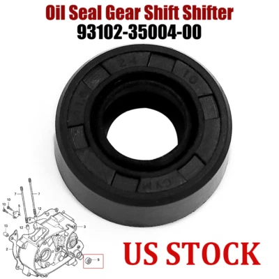 For Honda CRF50F 91208-KB4-671 Oil Seal Gear Shift Shifter Rubber 11.6x24x10mm - Image 1 of 4