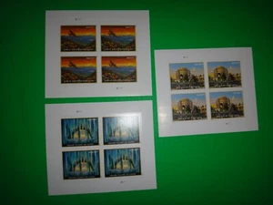3 Sheets 12 USPS Express and Priority Mail Stamps MNH VF, Face Value = $328 - Picture 1 of 5