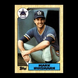 Mark Huismann 1987 Topps Seattle Mariners #187 Set Break R306 - Picture 1 of 2