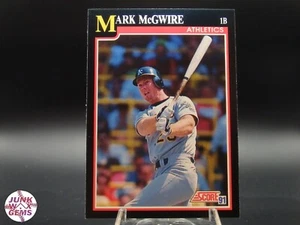 Puntuación 1991, #324 Mark McGwire, casi nuevo - Imagen 1 de 2