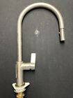 Franke Ambient Series Single Handle Satin Nickel Pulldown Kitchen Faucet FF3180