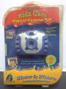 Kidz Cam Digital Camera Blue (new camera & packaging & manual ONLY) SnapKids 6+ - Picture 1 of 5