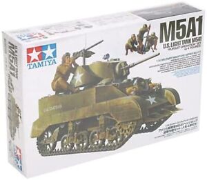 Tamiya 35313 1/35 US Light Tank M5A1 Plastic Model Kit