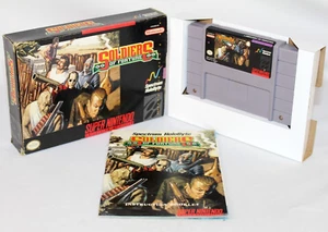 Soldiers of Fortune SNES Super Nintendo Completo CIB Buen Estado! ¡Raro! BONITO - Imagen 1 de 16