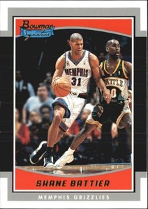 2002-03 Bowman Signature Edition Parallel Card #SESCB Shane Battier /249
