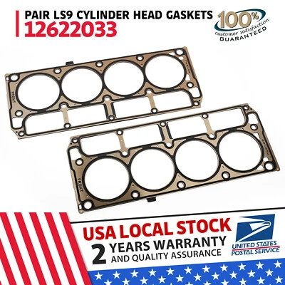 12622033 Cylinder Head Gasket For Cadillac CTS Chevrolet Corvette 2009-2014 - Imagem 1 de 4