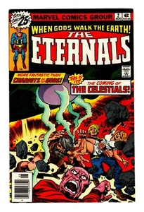 THE ETERNALS 2, VF (8.0), JACK KIRBY, 1st APP AJAK and CELESTIALS (SHIPS FREE) * - Picture 1 of 2
