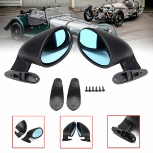 Par de espejos azules California tipo Vitaloni L+R para FIAT 500 126 Oldtimer Mirror - Imagen 1 de 10