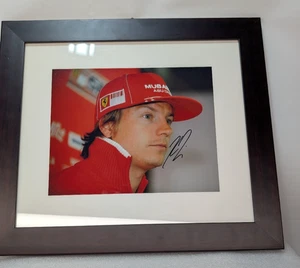 KIMI RÄIKKÖNEN FERRARI F1 FOTO HANDSIGNIERT - Bild 1 von 7