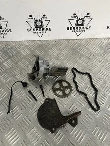 Yamaha XV750 XV 750 Virago 4X7 80-83 Engine Oil Pump Unit With Cover & Chain OEM - Picture 1 of 14