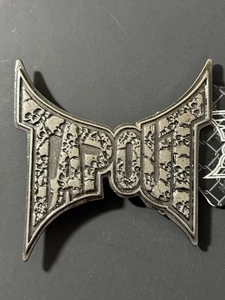 Hebilla de cinturón calavera logotipo tapout Y2K - Imagen 1 de 8