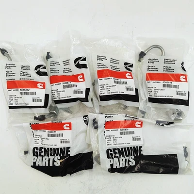 Líneas de inyector de combustible OEM 6X para Dodge Ram 3500 2003-2007 5,9 L Cummins Die Foto 1 de 4