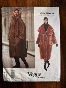 UC FF Vogue 1456 Designer Pattern by Issey Miyake Coat Misses' Sz L/XL - Picture 1 of 4