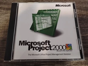 Microsoft Project 2000 PC CD-ROM Full Retail Version for Windows 95/98/NT/2000 - Picture 1 of 4