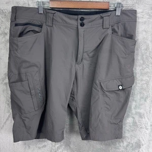 Truewerk Mens Utility Cargo Shorts Sz 38L Gray Nylon Tactical Gorpcore Workwear - Picture 1 of 16