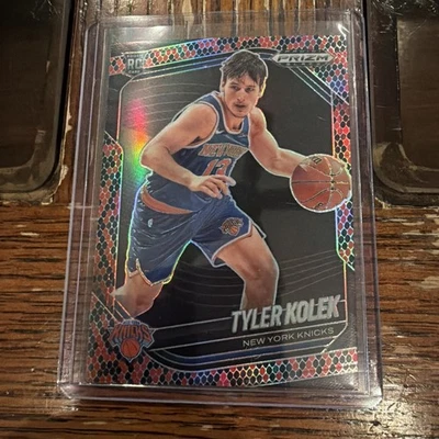 2024-25 Panini Prizm Black - Tyler Kolek, Tyler Kolek #226 Snake Skin Prizm (RC) - Image 1 of 2
