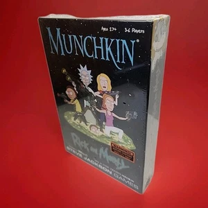 Munchkin: Rick and Morty SEALED Card Game from Steve Jackson Games (2017) NEW - Picture 1 of 6