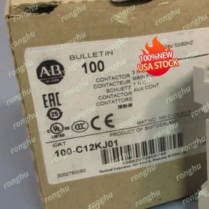 Allen-Bradley 100-C12KJ01 nuovo sigillato 24VAC contattore Rockwell spedizione gratuita - Foto 1 di 3