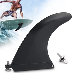 MAJOYLIFE 8.5 Inch SUP Fin,Replacement Surfring Fins for Stand Up 9", Black - Picture 1 of 7