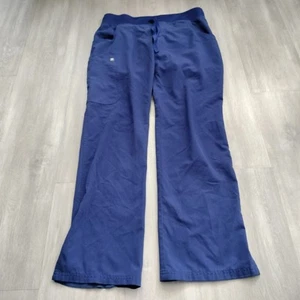 Pantalone Scrub Figs Donna XS Blu Navy Cargo Collezione Tecnica - Foto 1 di 10