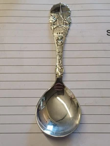 Voss Norway Hallmarked Souvenir Spoon Np Lo Nm 60 - Picture 1 of 9