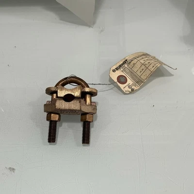 Burndy GAR1429 Mechanical Grounding Connector 1/2"-3/4" Copper 2/0 SOL - Image 1 of 4