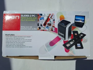 ION Slides 2 PC 35mm Slide & Film Scanner~Complete / Boxed~Good Condition - Afbeelding 1 van 6