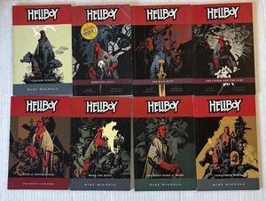 Dark Horse Hellboy TPB 8er Set (Bände 1,2,4,5,6,8,9,12) - Bild 1 von 6