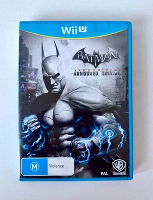 Batman Arkham City Armored Edition Inc Manual Nintendo Wii U VGC Mint Disc AU - Image 1 of 3