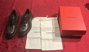 NEU; Salvatore Ferragamo FIRE T. Moro 23 Calf 0766246. Herrenschuhe Größe 12M.  - Bild 1 von 14