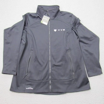 Chaqueta negra de peso medio polar sarga elástica Highpoint Eddie Bauer para mujer 2XL NUEVA CON ETIQUETAS Foto 1 de 4