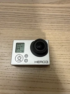 GoPro Hero 3 Action Camera - Silver Tested Works - Picture 1 of 15