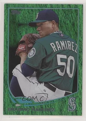 2013 Topps Update Emerald Foil Erasmo Ramirez #US158 - Image 1 of 2