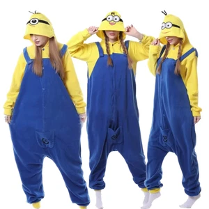 Minions Halloween Kostüm Pyjama Erwachsene Jumpsuit Ich einfach unverbesserlich - Picture 1 of 8