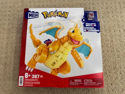 Pokemon Dragonite Mega Bloks Construx Construir Con Movimiento Set HKT25 387 piezas Nuevo Foto 1 de 4