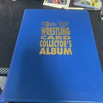 1990 Classic WWF Wrestling 145 Cards Complete Set + 5 Promos in Collectors Album - Image 1 of 4